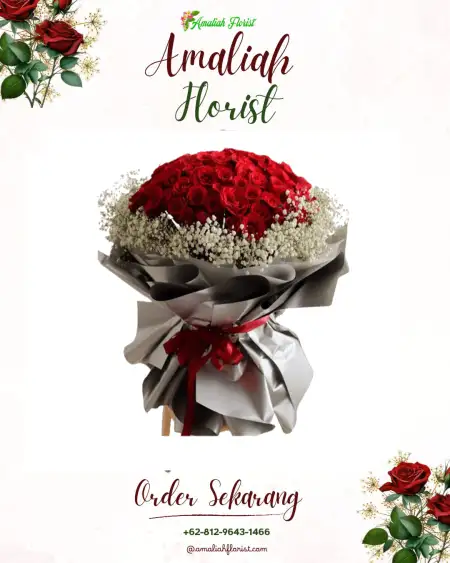Buket Bunga Batu Besar