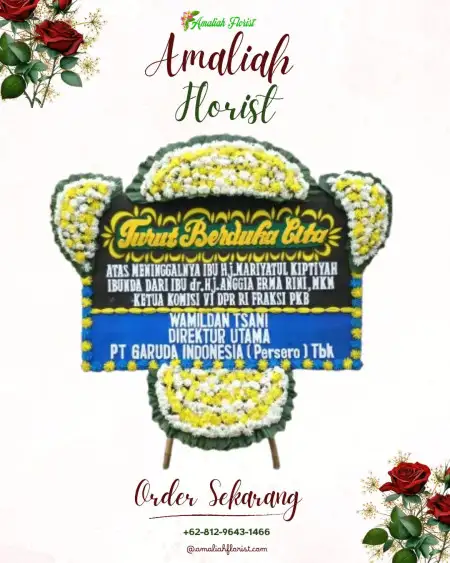 Papan Bunga Duka Batu Besar